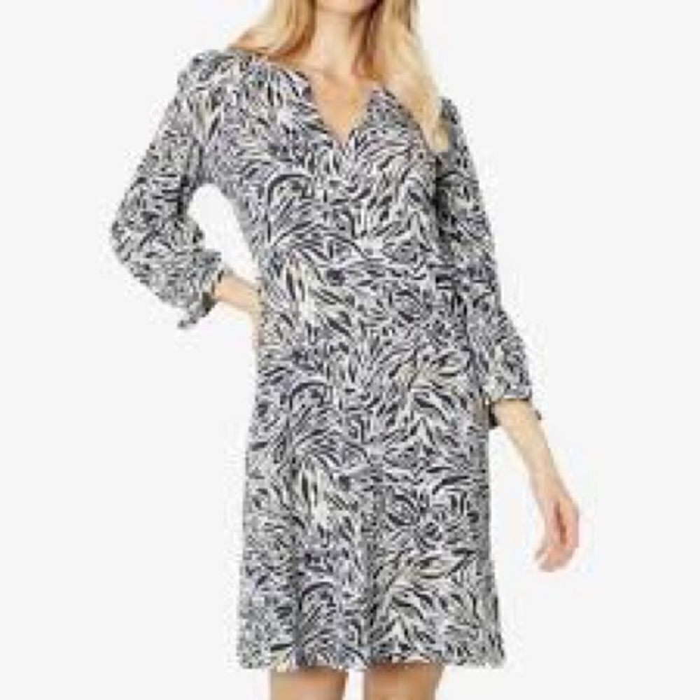 Lilly Pulitzer Cath Zebra Print Dress